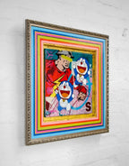 Pop Panel - Doraemon - Original by artist lhouette - Wyecliffe Galleries