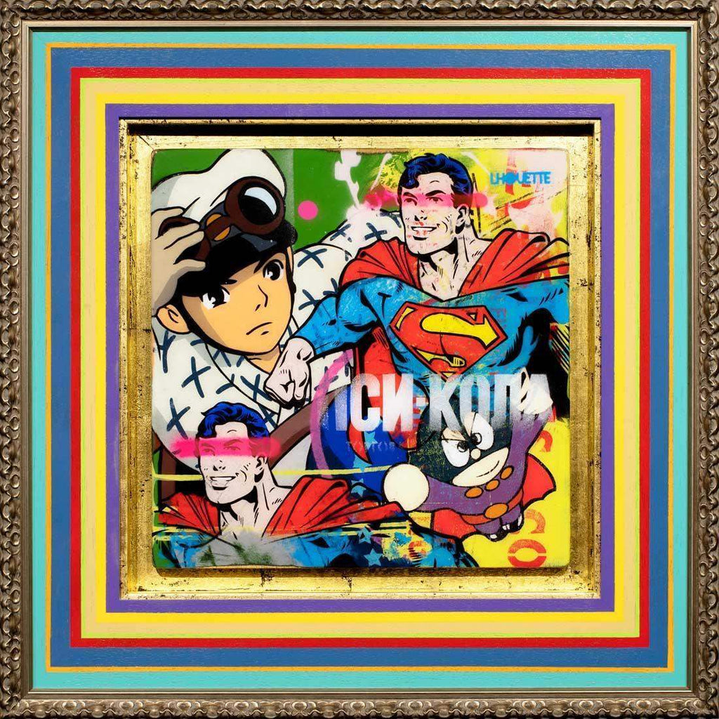 Pop Panel - Jiro - Original - SOLD by artist Lhouette - Wyecliffe Galleries