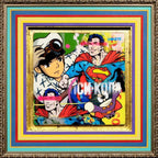 Pop Panel - Jiro - Original - SOLD by artist Lhouette - Wyecliffe Galleries