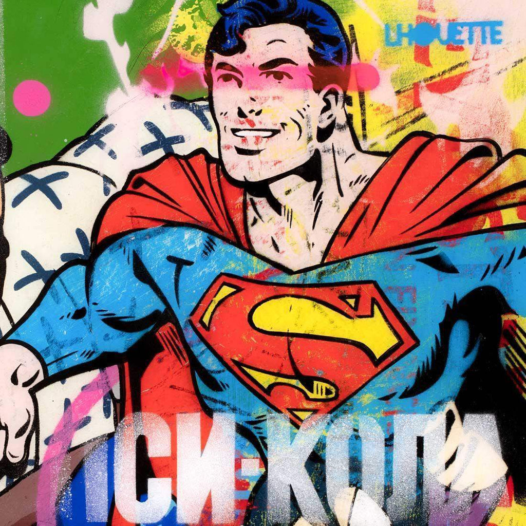 Pop Panel - Jiro - Original - SOLD by artist Lhouette - Wyecliffe Galleries