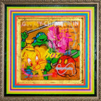 Pop Panel - Leonardo - Original - SOLD by artist Lhouette - Wyecliffe Galleries