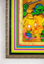 Pop Panel - Leonardo - Original - SOLD by artist Lhouette - Wyecliffe Galleries