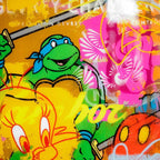 Pop Panel - Leonardo - Original - SOLD by artist Lhouette - Wyecliffe Galleries