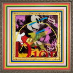 Pop Panel - Mickey Mouse - Original - SOLD by artist Lhouette - Wyecliffe Galleries