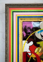 Pop Panel - Mickey Mouse - Original - SOLD by artist Lhouette - Wyecliffe Galleries