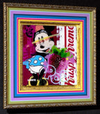 Pop Panel - Minnie Mouse - Original - SOLD by artist Lhouette - Wyecliffe Galleries