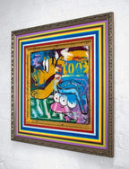 Pop Panel - Pluto - Original - SOLD by artist Lhouette - Wyecliffe Galleries