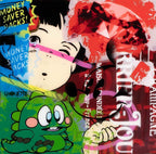 Pop Panel - Setsuko - Original - SOLD by artist Lhouette - Wyecliffe Galleries