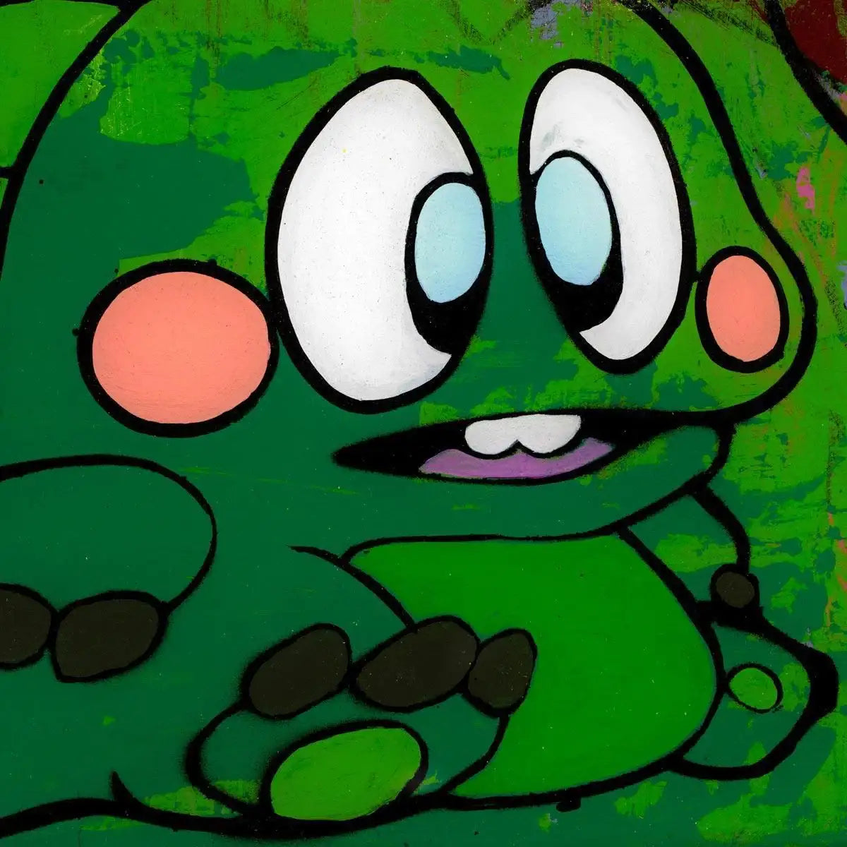 Pop Panel - Setsuko - Original - SOLD by artist Lhouette - Wyecliffe Galleries