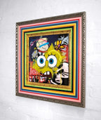 Pop Panel - Sponge Bob - Original - SOLD by artist Lhouette - Wyecliffe Galleries