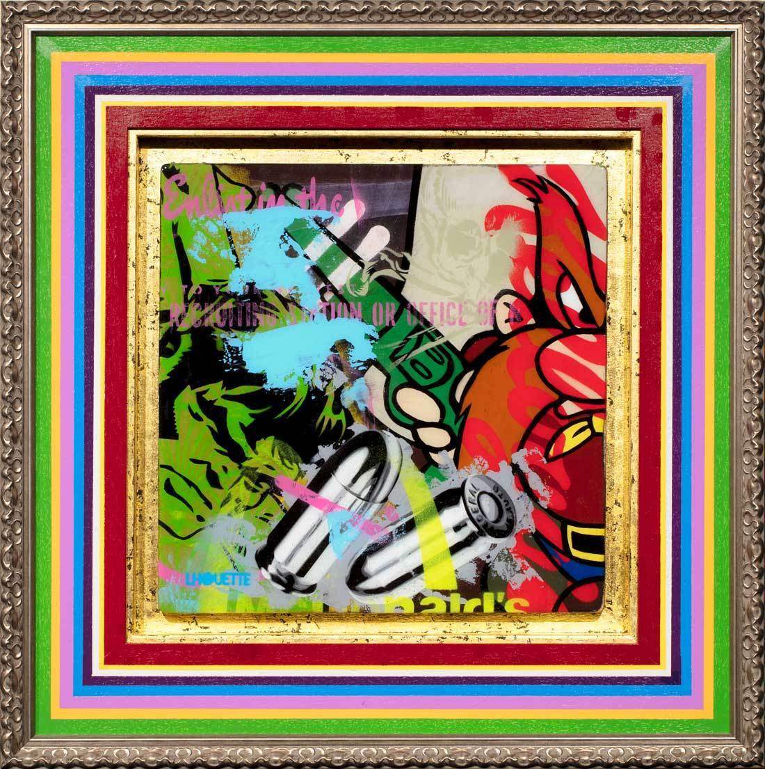 Pop Panel - Yosemite Sam - Original - SOLD by artist Lhouette - Wyecliffe Galleries