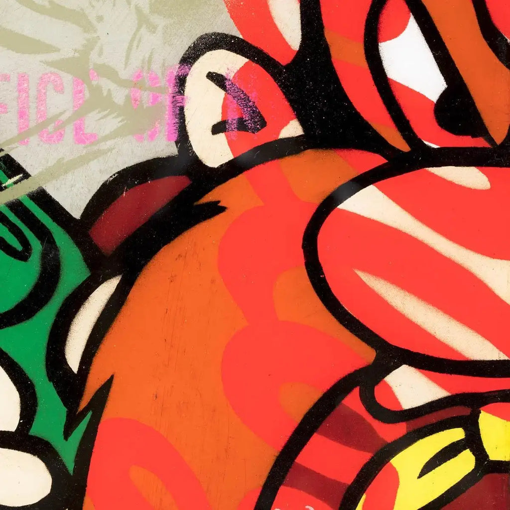 Pop Panel - Yosemite Sam - Original - SOLD by artist Lhouette - Wyecliffe Galleries