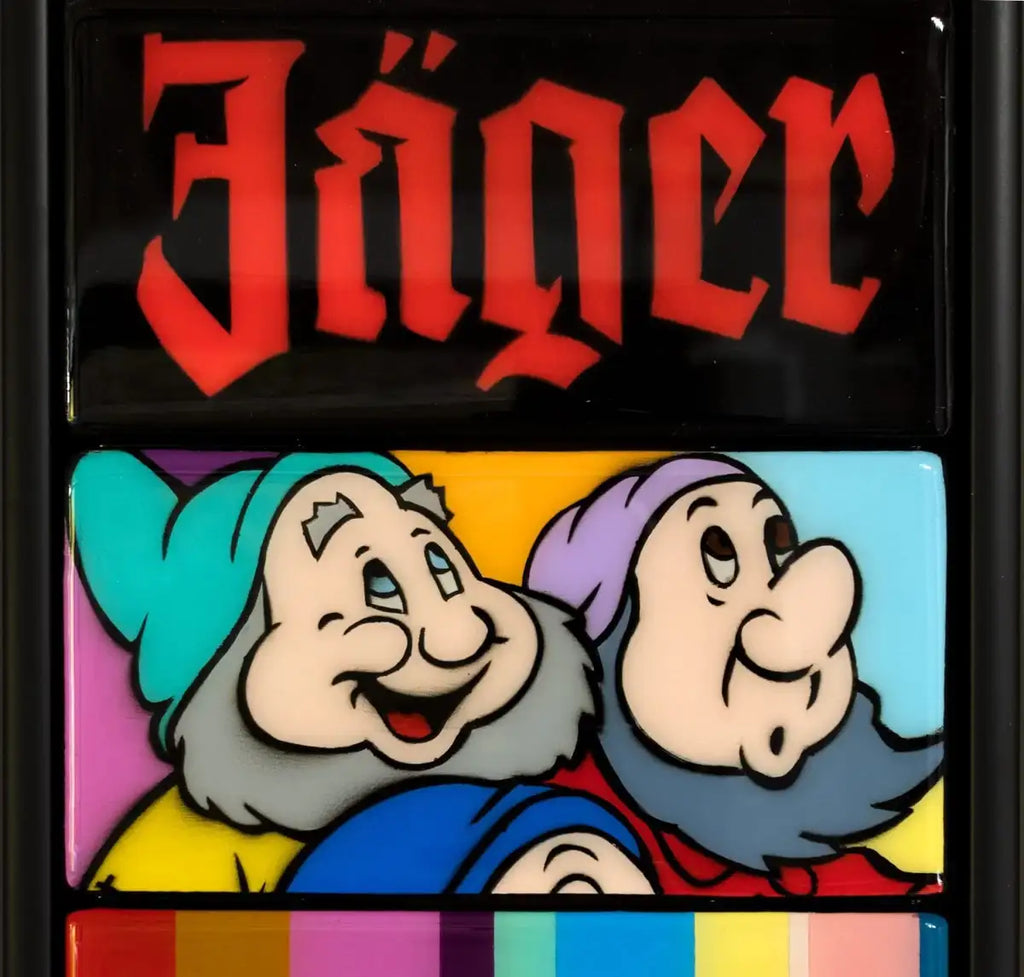 Pop Tiles I - Original - SOLD by artist Lhouette - Wyecliffe Galleries