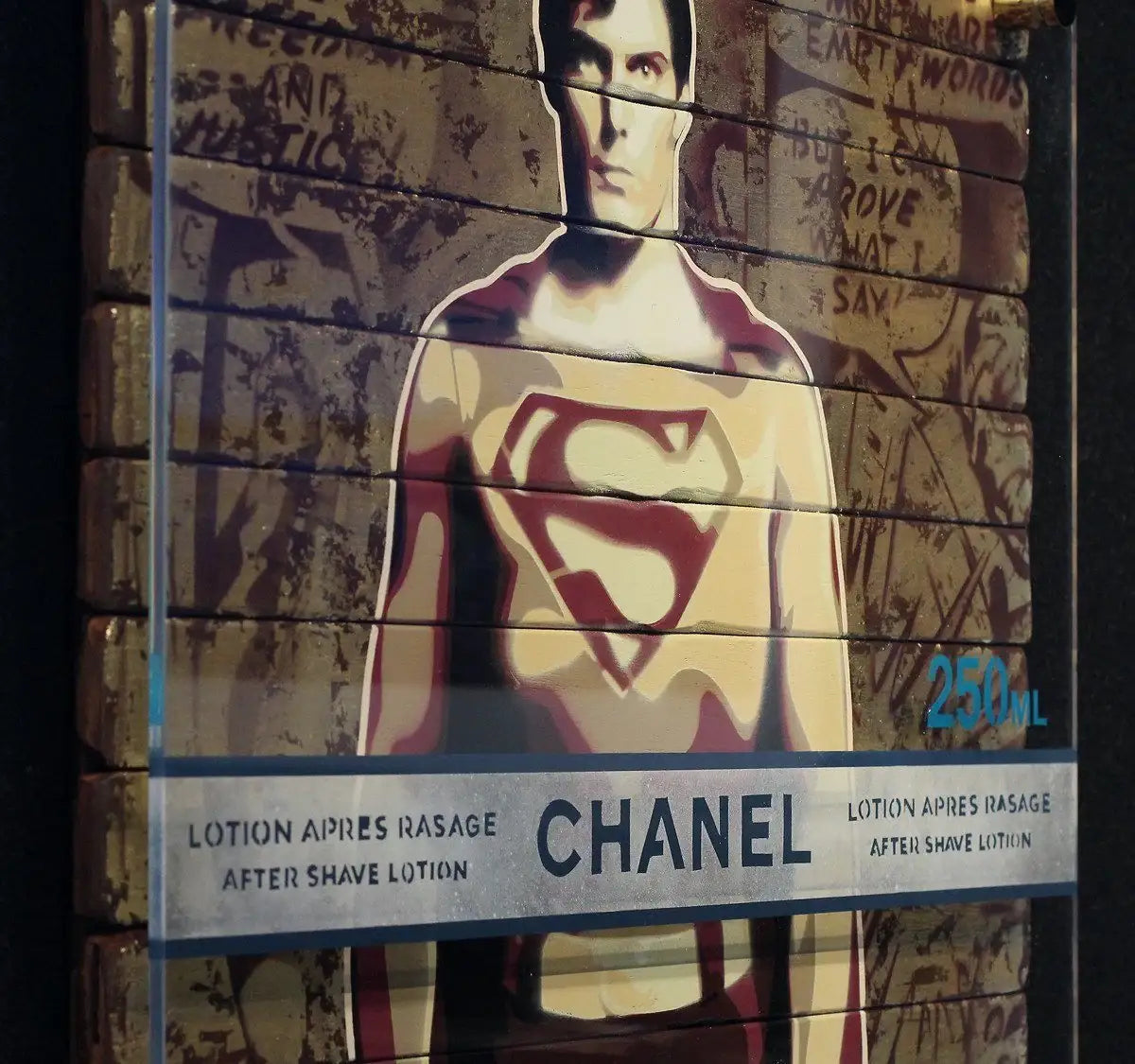 Reeve (Gold) - Original - SOLD by artist Lhouette - Wyecliffe Galleries