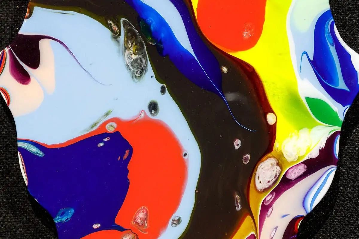 Sexy Beast - Marbled Wall Sculpture - SOLD by artist Lhouette - Wyecliffe Galleries