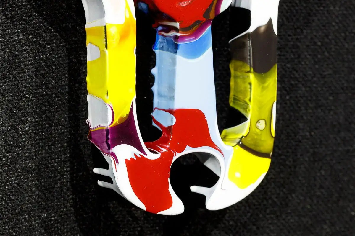 Sexy Beast - Marbled Wall Sculpture - SOLD by artist Lhouette - Wyecliffe Galleries