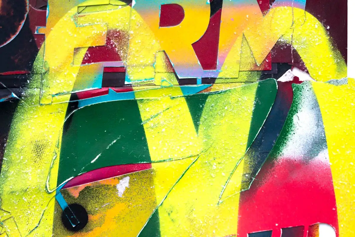 Shaken - Original - SOLD by artist Lhouette - Wyecliffe Galleries