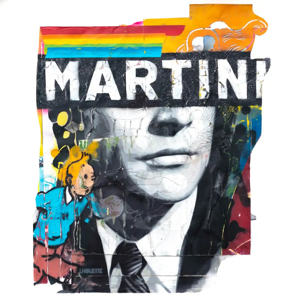 Shaken - Original - SOLD by artist Lhouette - Wyecliffe Galleries