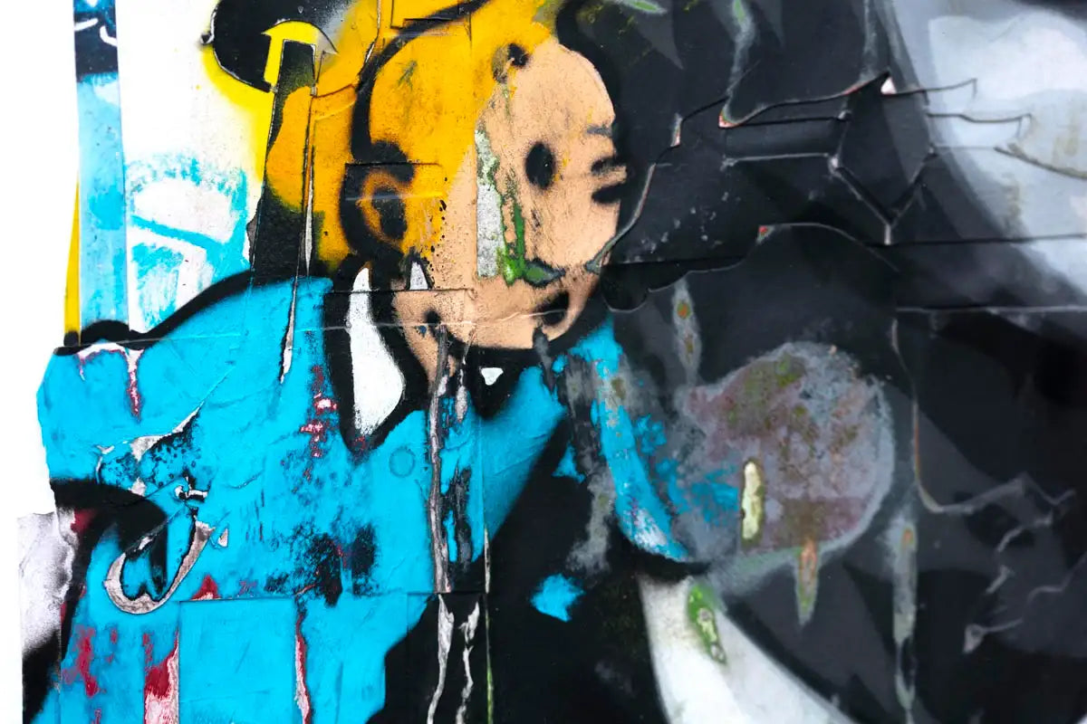 Shaken - Original - SOLD by artist Lhouette - Wyecliffe Galleries