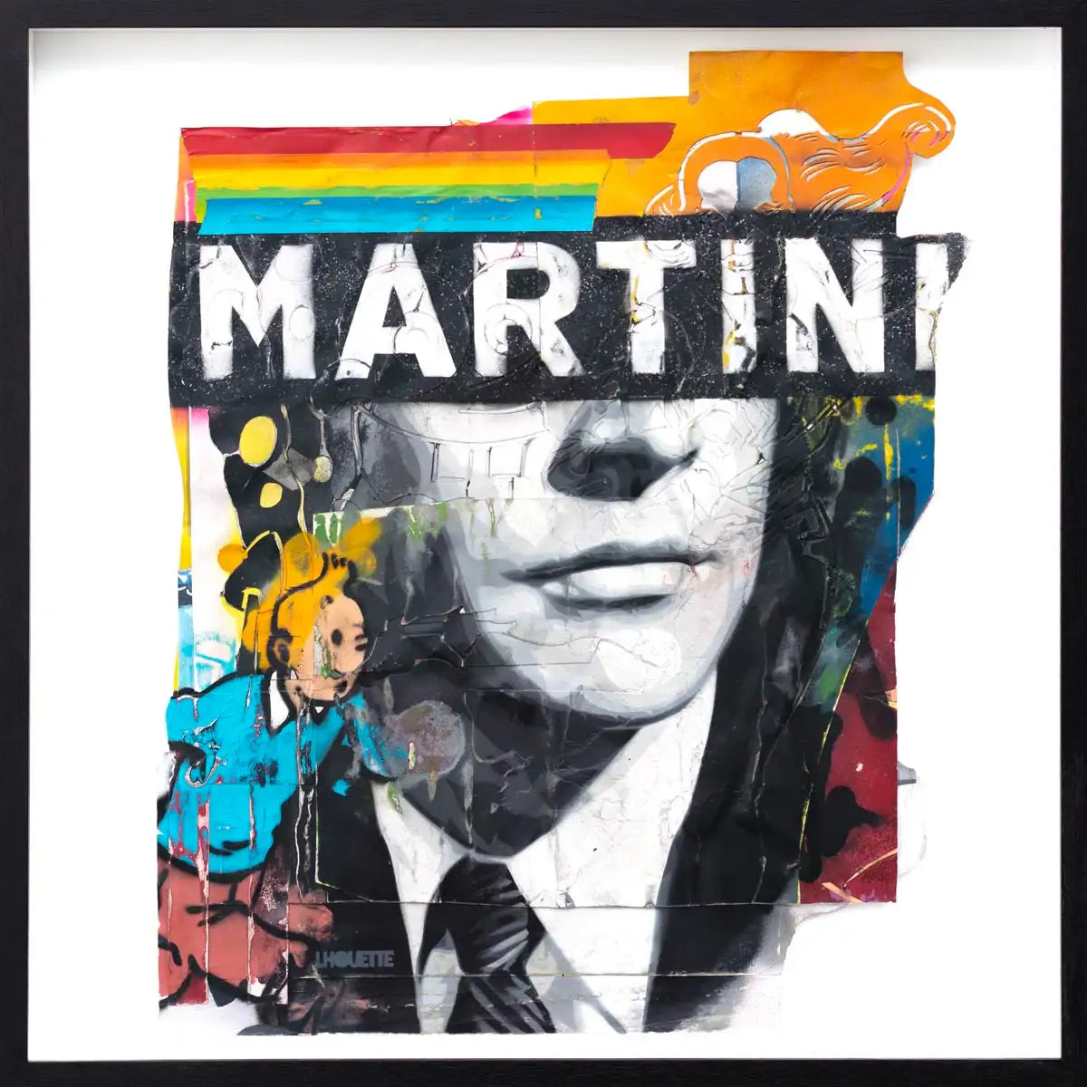 Shaken - Original - SOLD by artist Lhouette - Wyecliffe Galleries