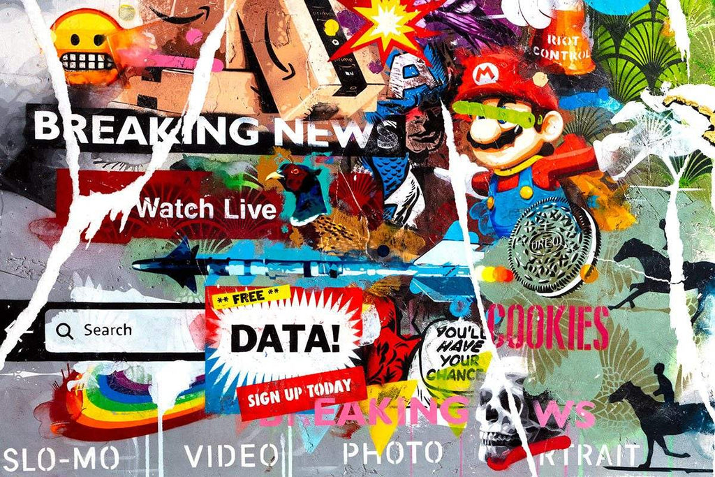 Show Me Something Real - Boutique Edition by artist Lhouette - Wyecliffe Galleries