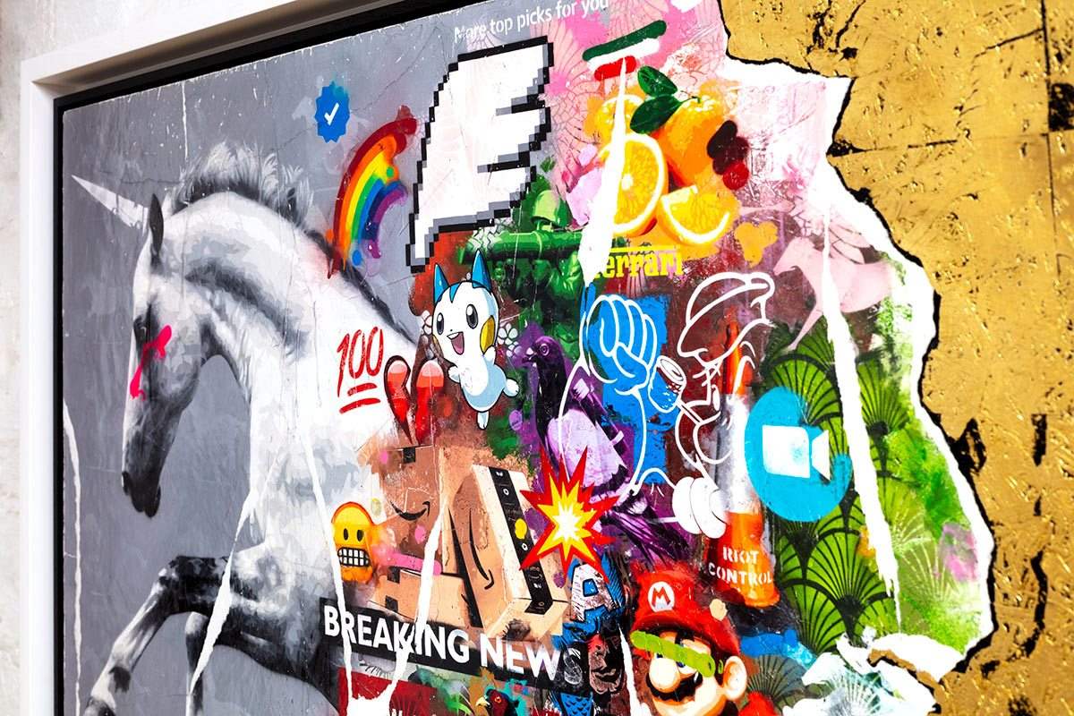 Show Me Something Real - Boutique Edition by artist Lhouette - Wyecliffe Galleries