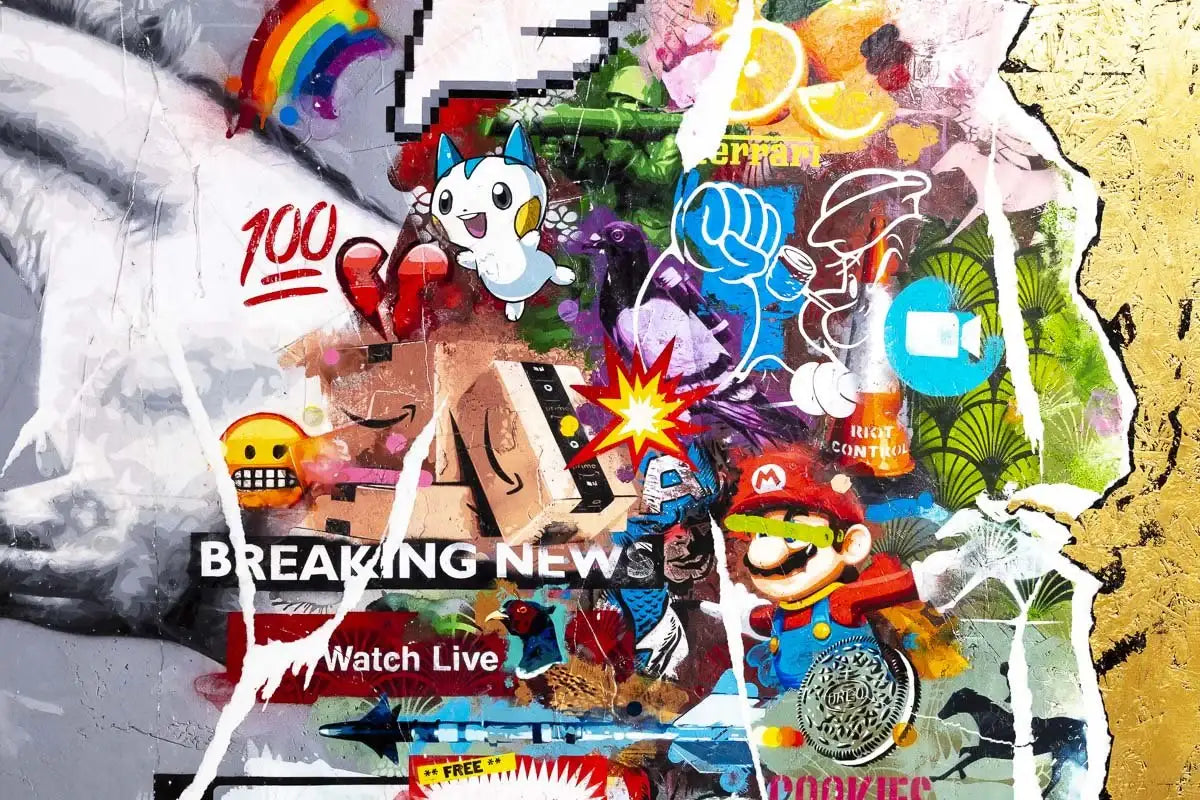 Show Me Something Real - Boutique Edition by artist Lhouette - Wyecliffe Galleries