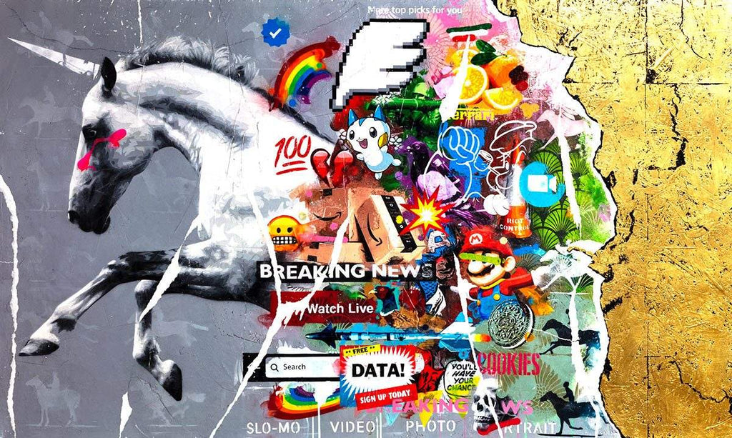 Show Me Something Real - Boutique Edition by artist Lhouette - Wyecliffe Galleries