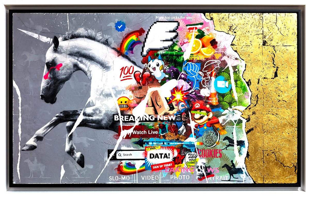 Show Me Something Real - Boutique Edition by artist Lhouette - Wyecliffe Galleries