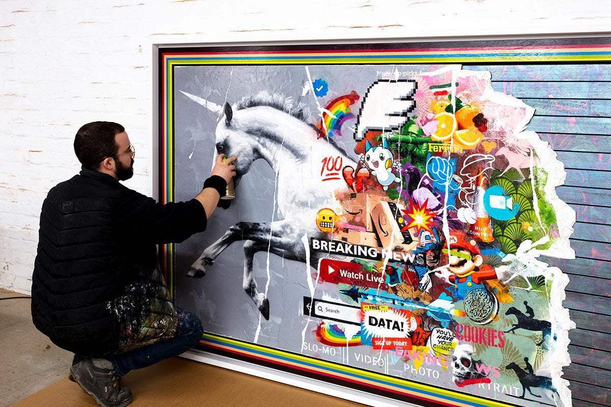 Show Me Something Real - Deluxe Edition by artist Lhouette - Wyecliffe Galleries