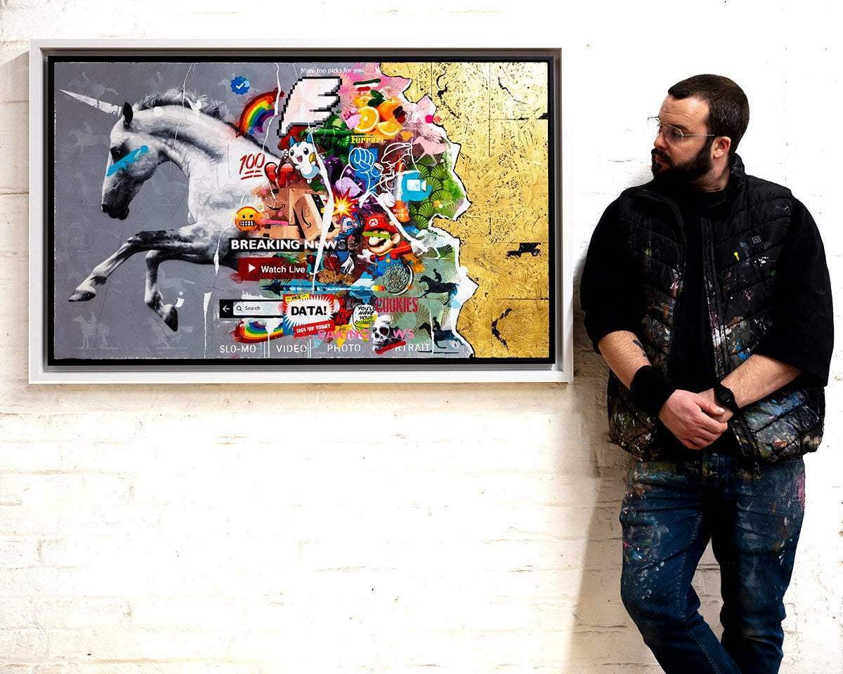 Show Me Something Real - Boutique Edition by artist Lhouette - Wyecliffe Galleries