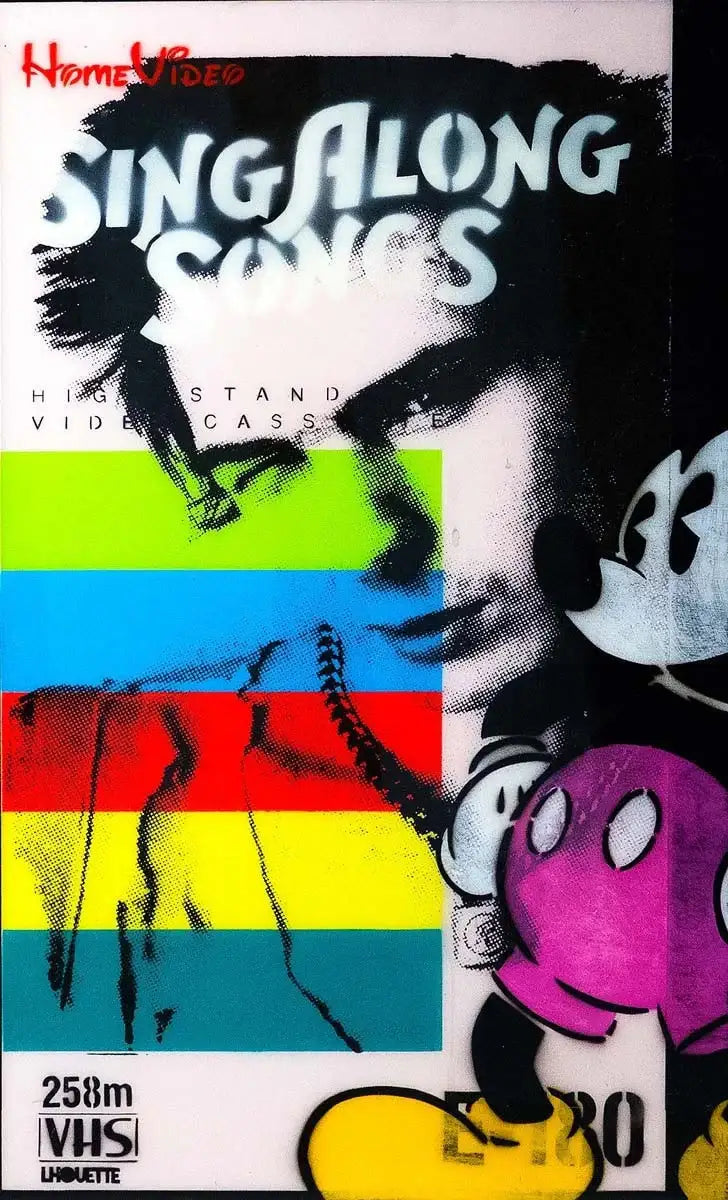 Sing Along Sid I - Video Heaven - Original - SOLD by artist Lhouette - Wyecliffe Galleries