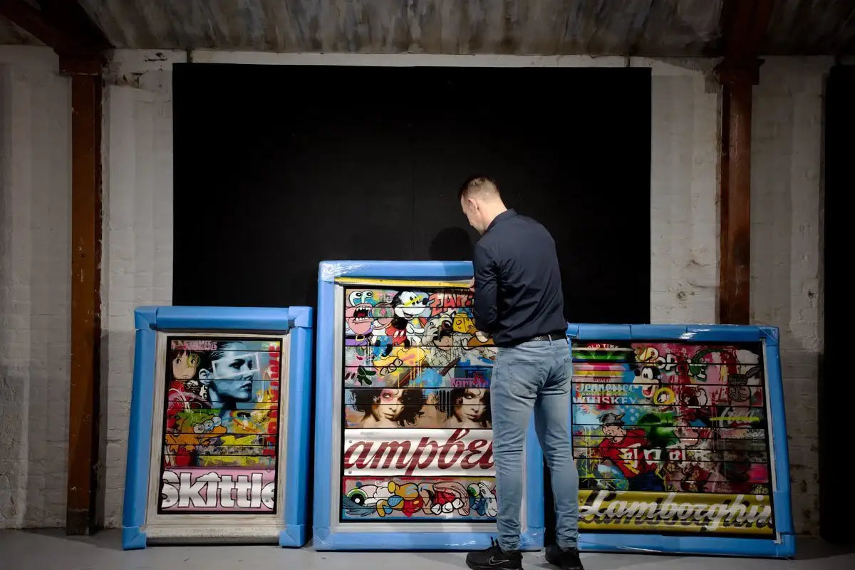 Skittles - Lost and Found - SOLD by artist Lhouette - Wyecliffe Galleries