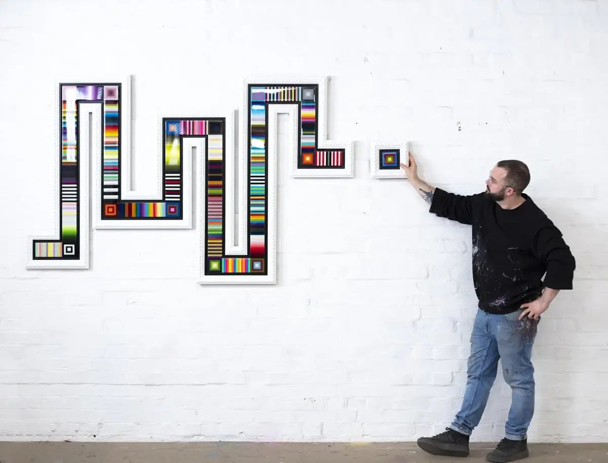 Snake I - Original - SOLD by artist Lhouette - Wyecliffe Galleries