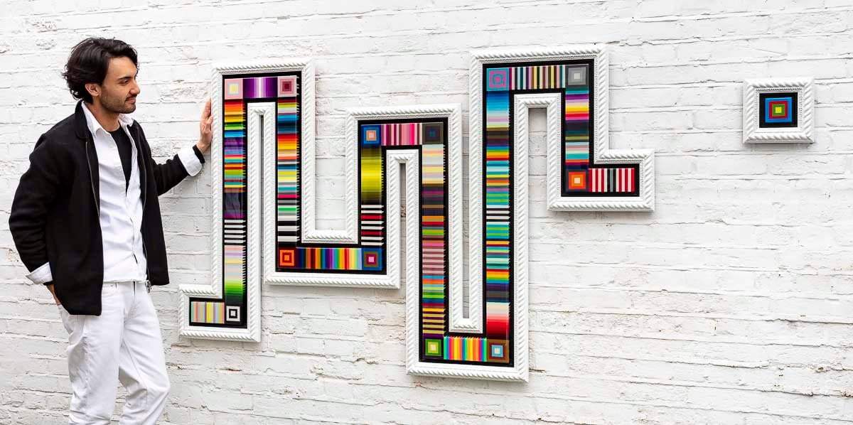 Snake I - Original - SOLD by artist Lhouette - Wyecliffe Galleries