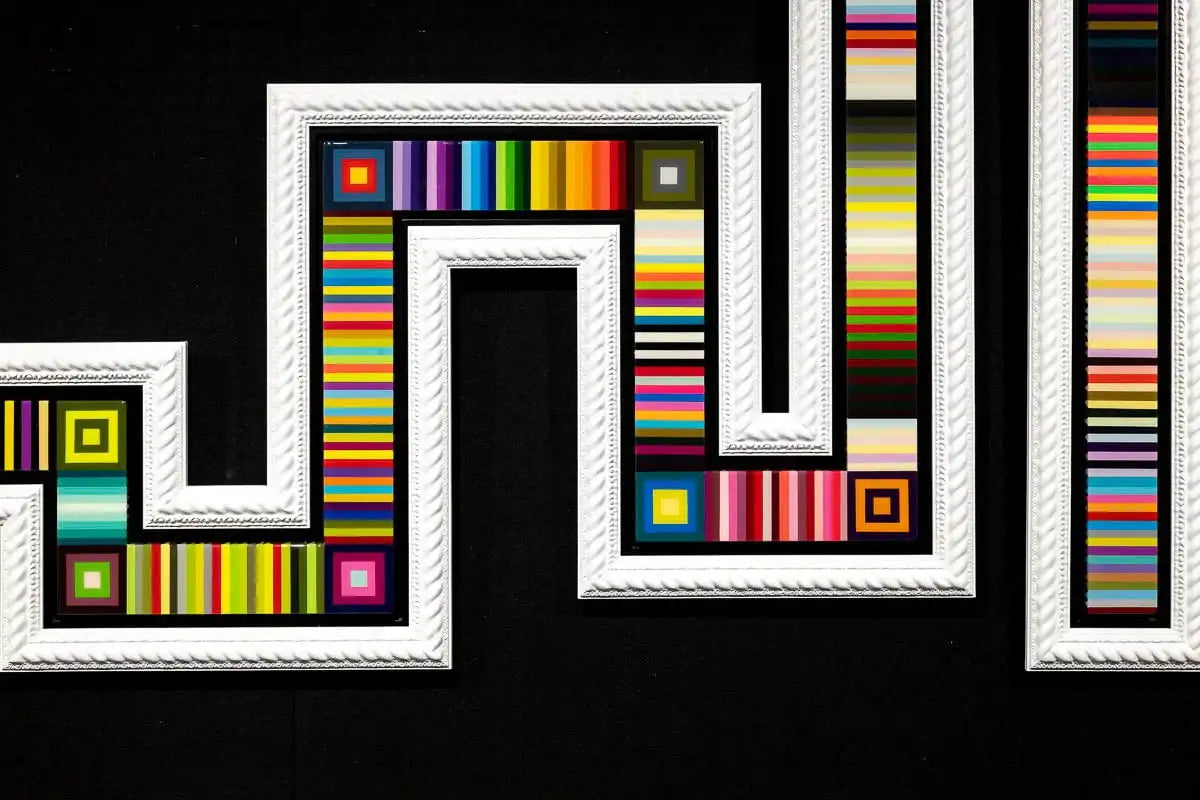 Snake - Wall Sculpture - SOLD by artist Lhouette - Wyecliffe Galleries