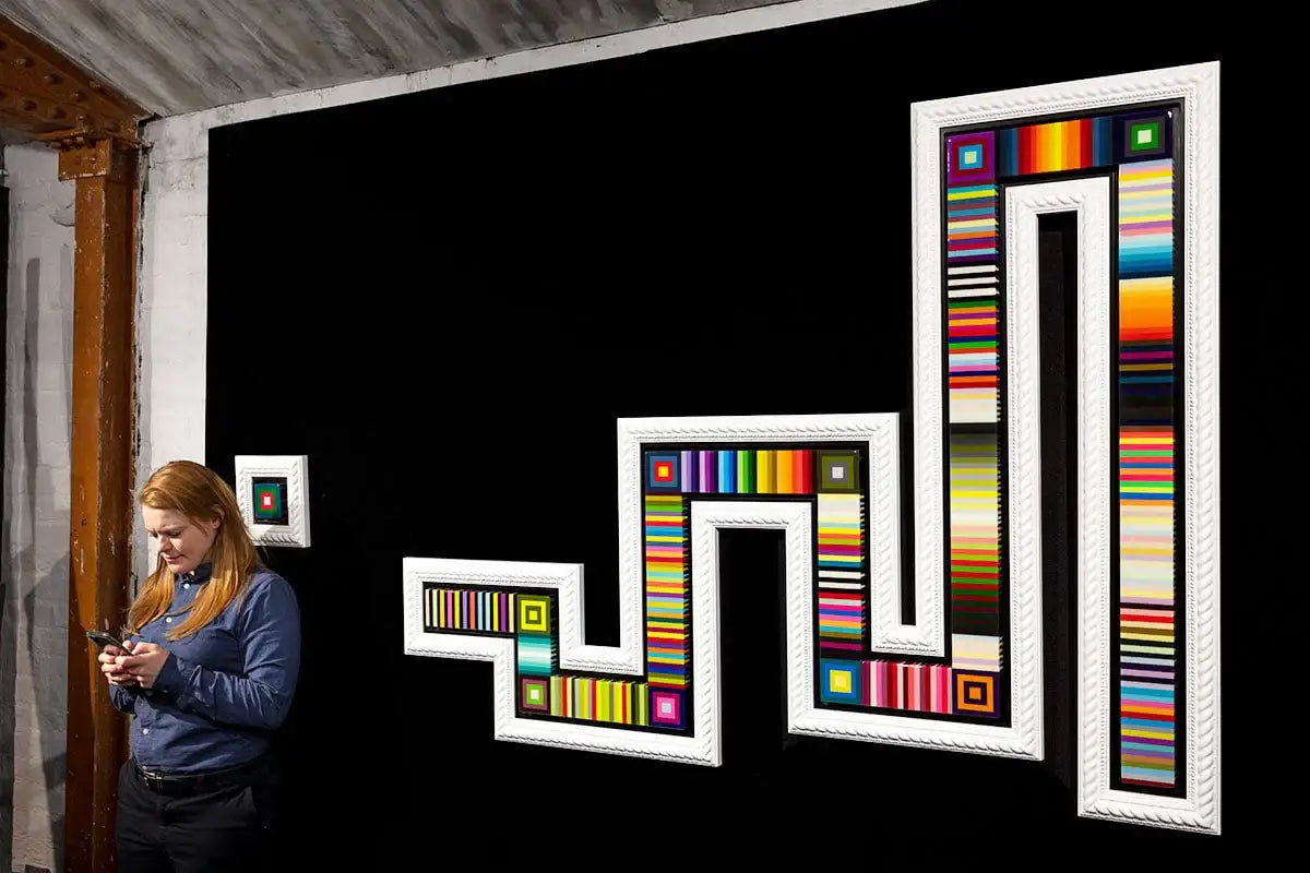 Snake - Wall Sculpture - SOLD by artist Lhouette - Wyecliffe Galleries