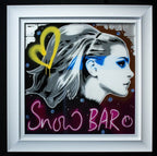 Snow Bar - SOLD by artist Lhouette - Wyecliffe Galleries