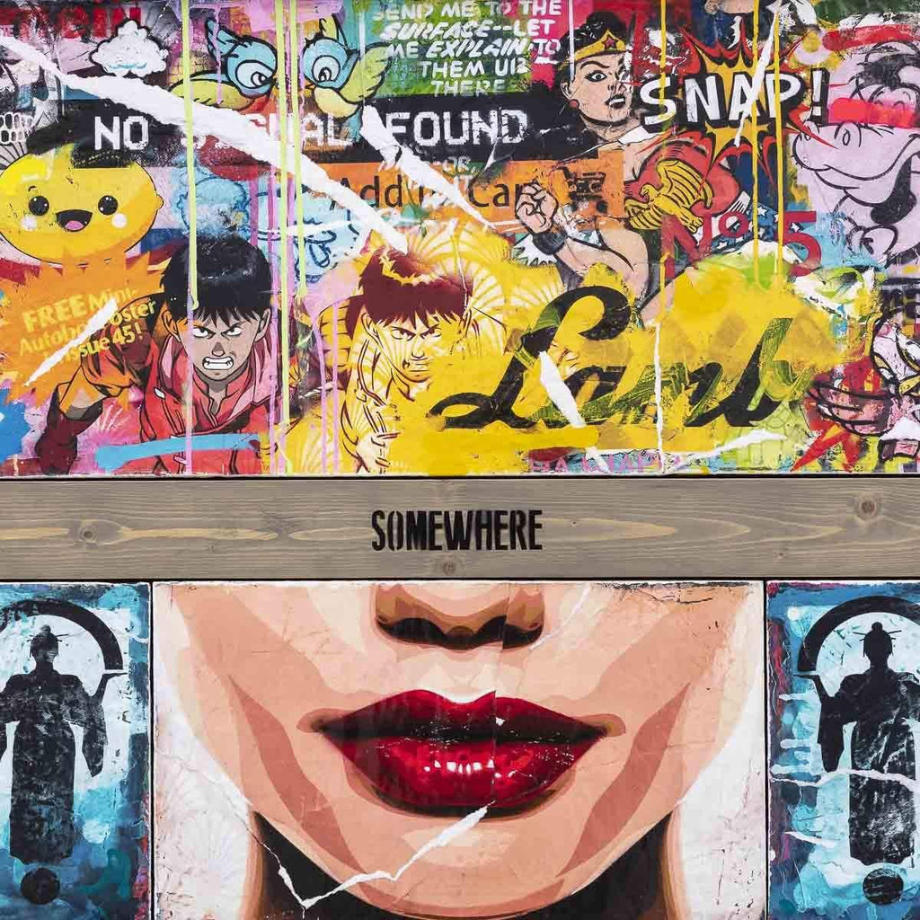 Somewhere - XL Deluxe Edition 6 - SOLD by artist Lhouette - Wyecliffe Galleries