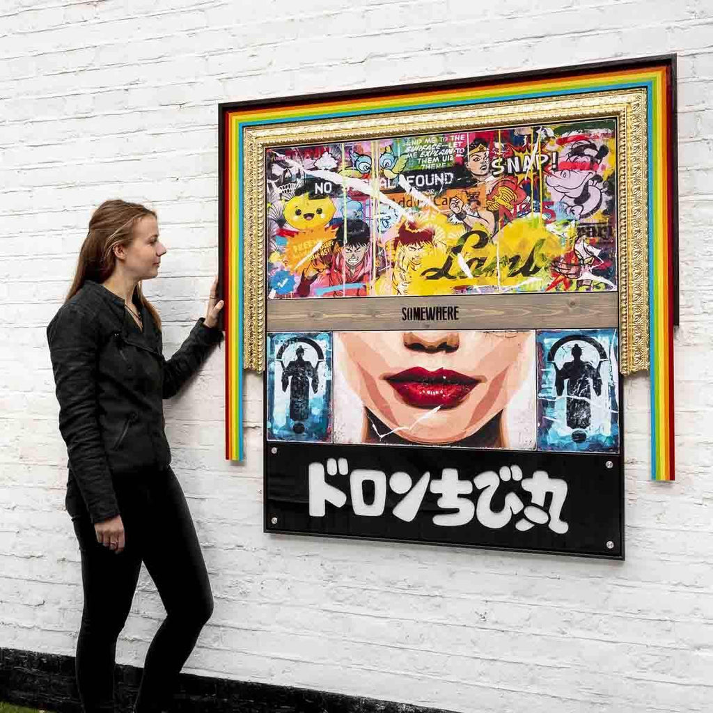 Somewhere - XL Deluxe Edition 6 - SOLD by artist Lhouette - Wyecliffe Galleries