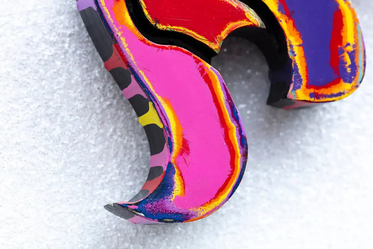 Space Cadet Scratched Back Framed Sculpture - Original - SOLD by artist Lhouette - Wyecliffe Galleries