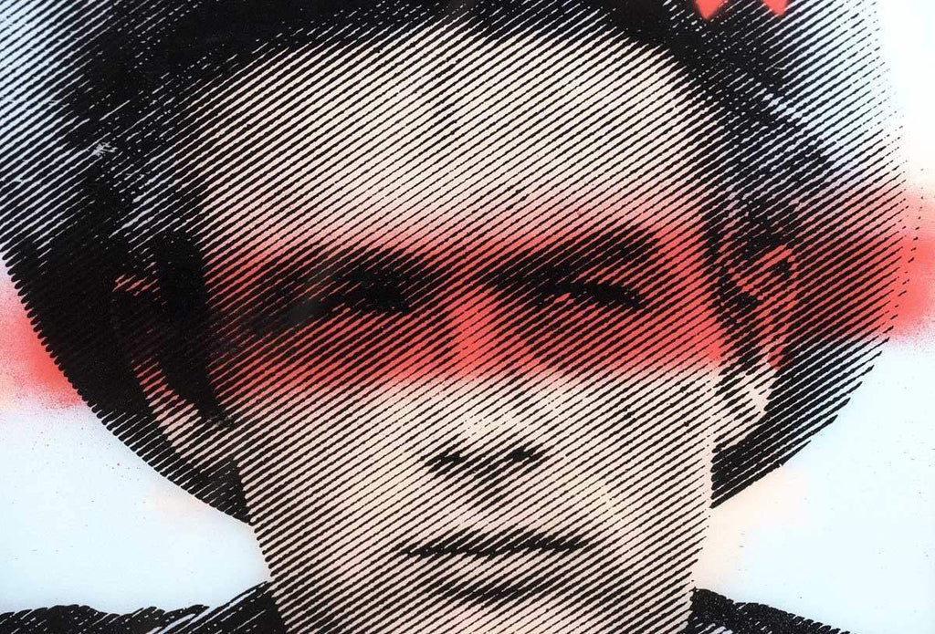 Stranger I - Video Heaven - Original - SOLD by artist Lhouette - Wyecliffe Galleries