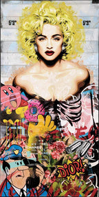 Strike Opposed - Original - SOLD by artist Lhouette - Wyecliffe Galleries