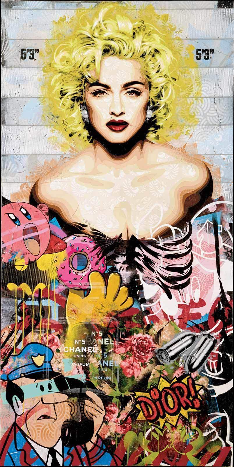 Strike Opposed - Original - SOLD by artist Lhouette - Wyecliffe Galleries