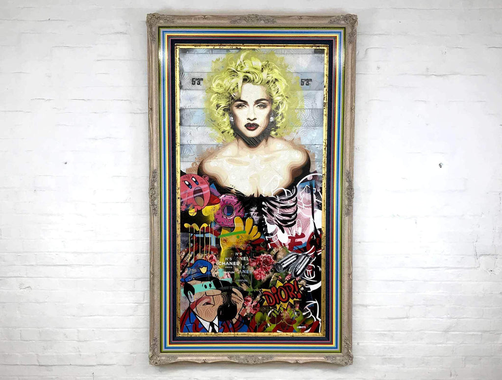 Strike Opposed - Original - SOLD by artist Lhouette - Wyecliffe Galleries