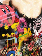 Strike Opposed - Original - SOLD by artist Lhouette - Wyecliffe Galleries