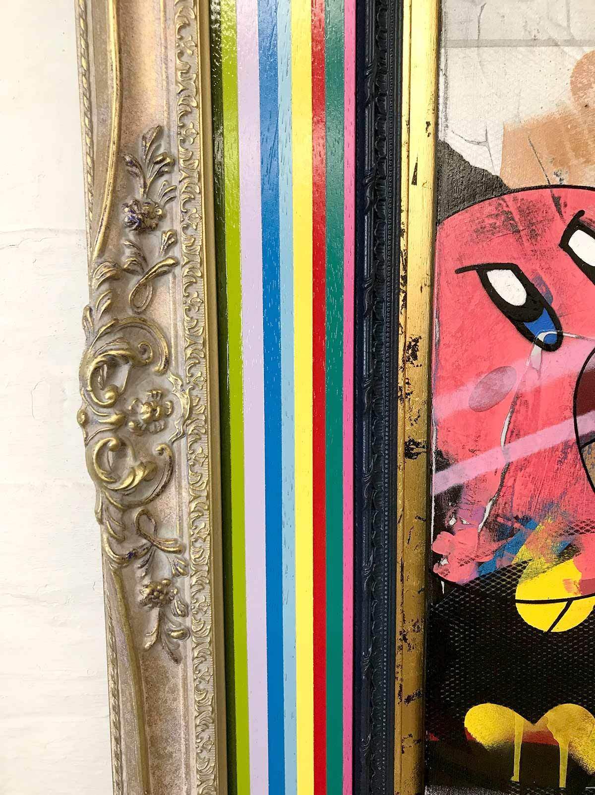 Strike Opposed - Original - SOLD by artist Lhouette - Wyecliffe Galleries