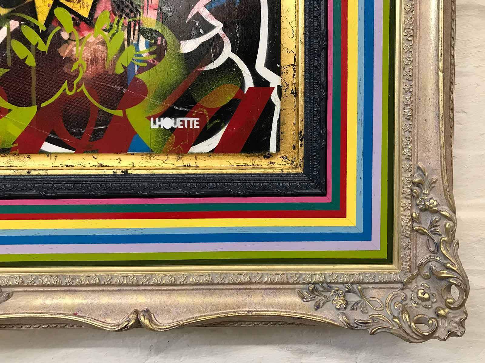 Strike Opposed - Original - SOLD by artist Lhouette - Wyecliffe Galleries