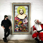 Strike Opposed - Original - SOLD by artist Lhouette - Wyecliffe Galleries