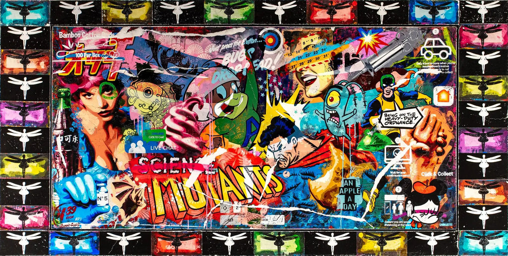 Swarm - Edition by artist Lhouette - Wyecliffe Galleries